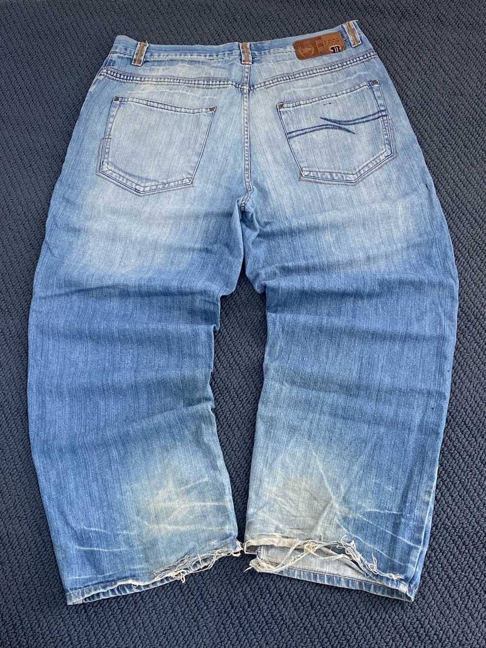 Y2k Phat Farm Faded Baggy Jeans